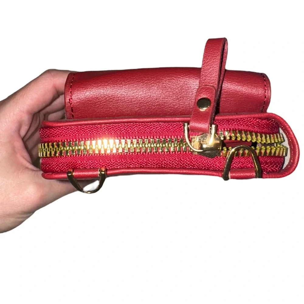 Brand New Red Crossbody Clutch Wallet